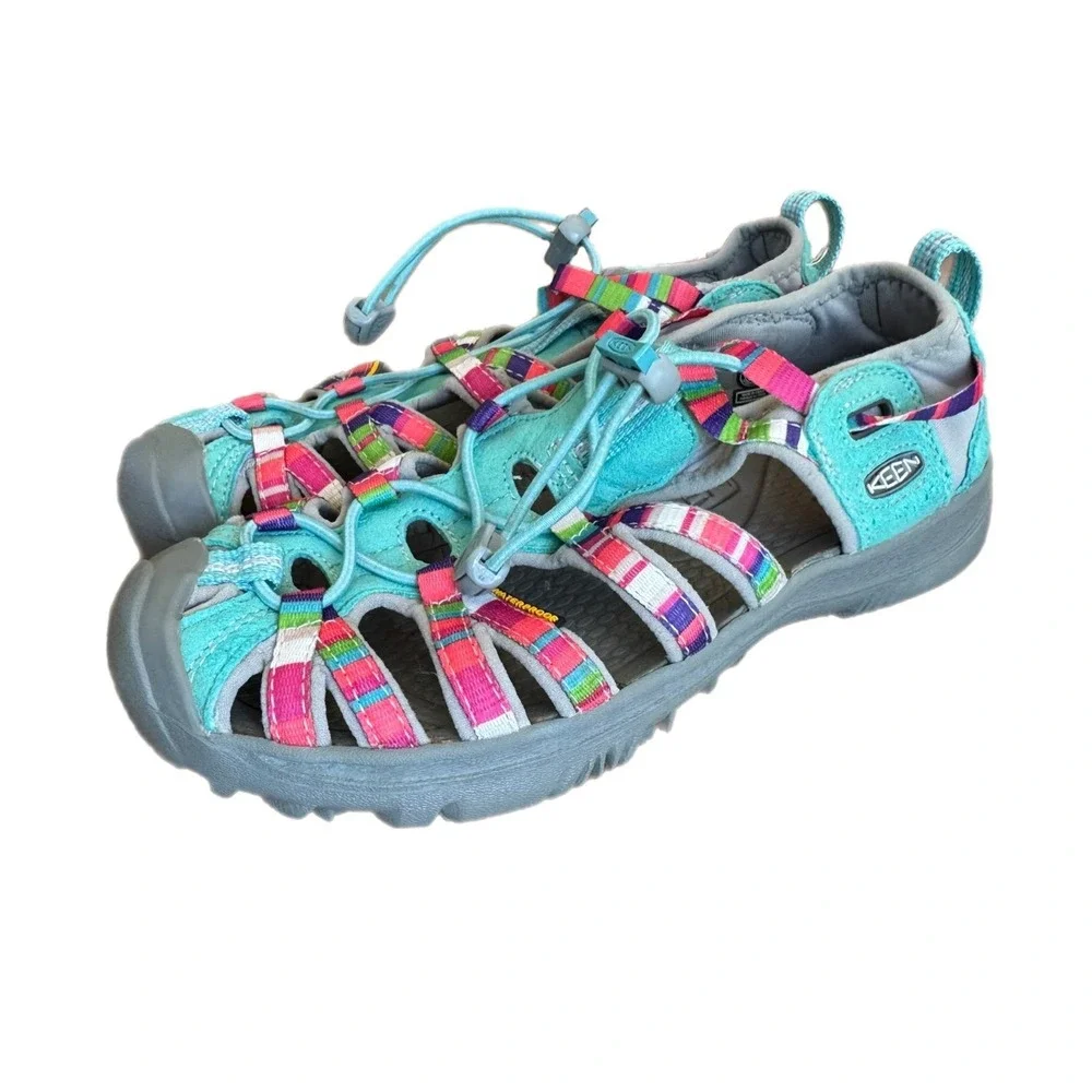 KEEN Kids Whisper Sandals Shoes Raya Fusion Youth Size 4 Style 1014257 girls